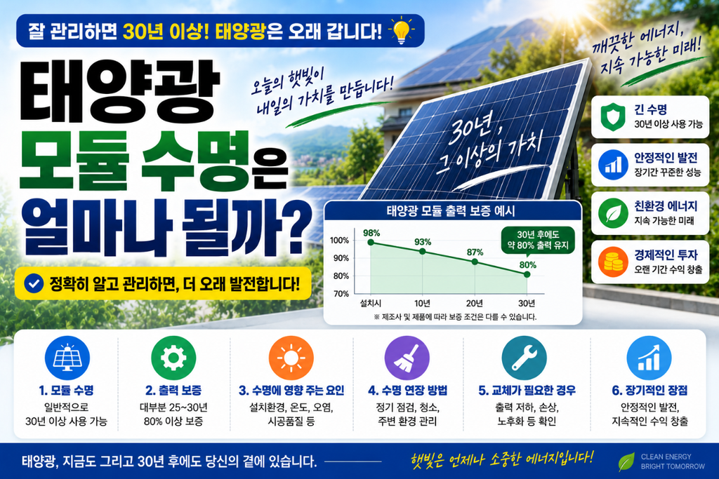 ☀️ 태양광 모듈 수명은 얼마나 될까? 1 image 14